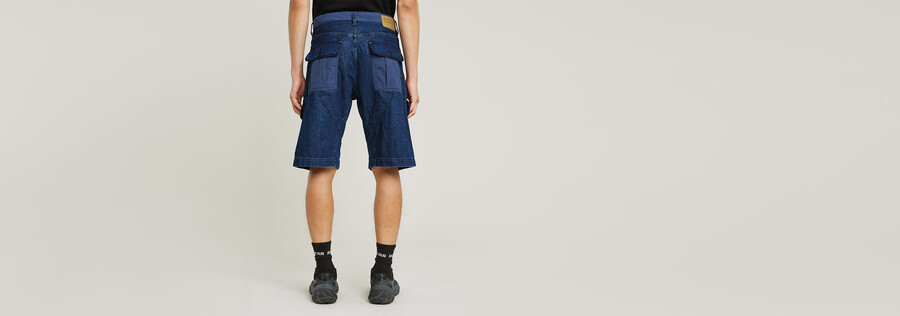 bend 3d cargo shorts fabric mix