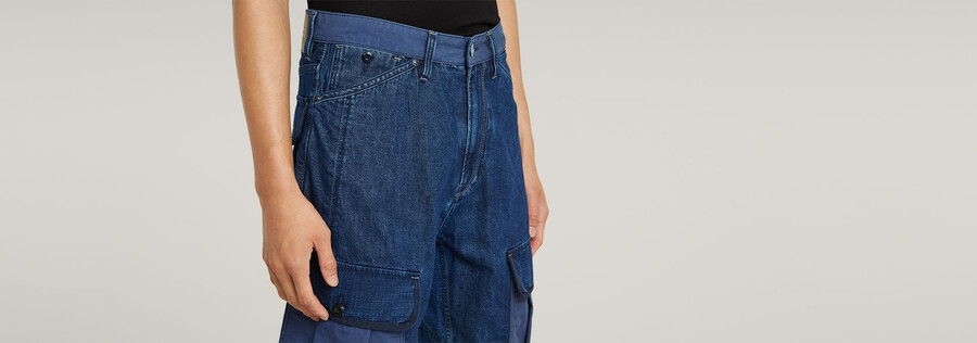 bend 3d cargo shorts fabric mix