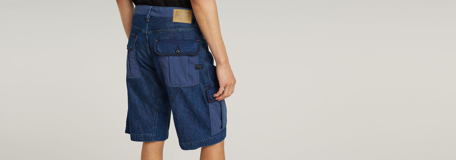 bend 3d cargo shorts fabric mix