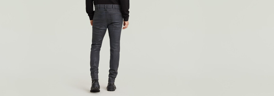 5620 zip knee skinny jeans