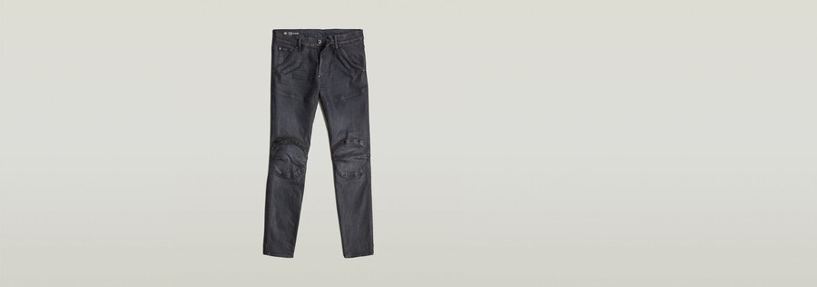 5620 zip knee skinny jeans
