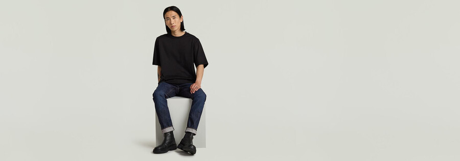 3301 slim selvedge jeans