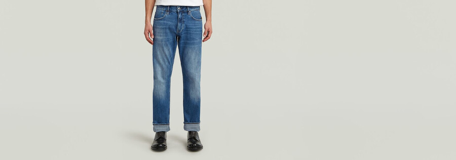 mosa straight selvedge jeans
