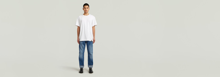 mosa straight selvedge jeans