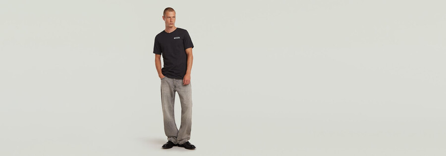 deeggie relaxed straight jeans