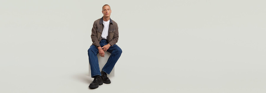 deeggie relaxed straight jeans