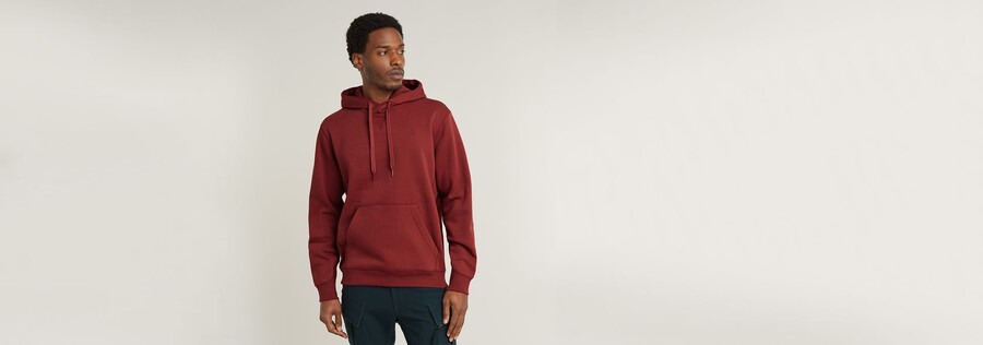 premium core hooded sweater