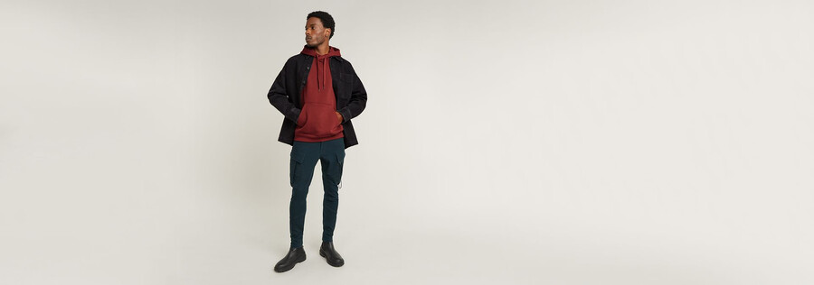 premium core hooded sweater