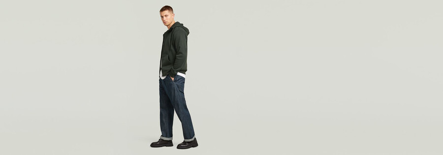 premium core hoodie zip sweater