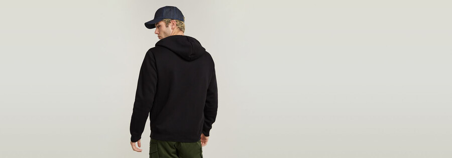 premium core zip thru hoodie