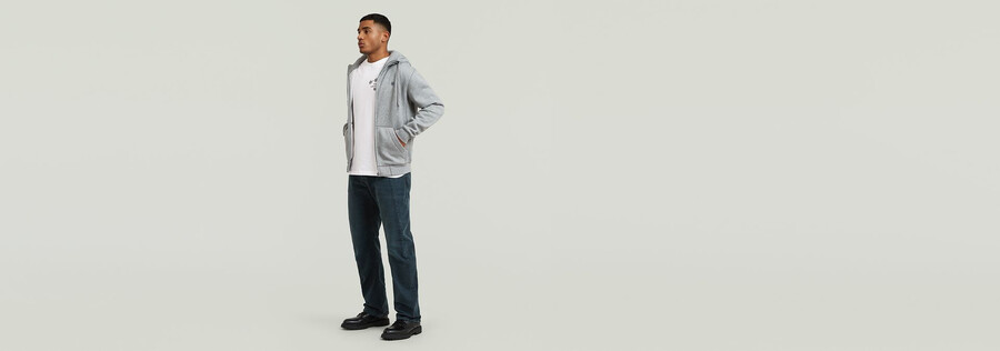 premium core hoodie zip sweater