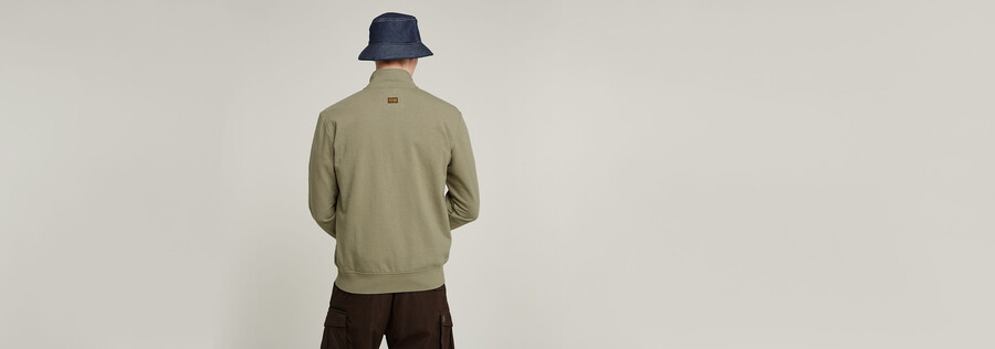 nifous zip thru sweater