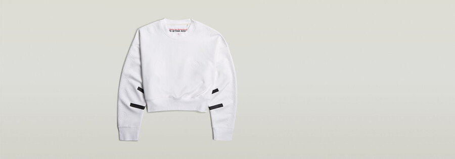 wvb unisex cropped sweatshirt