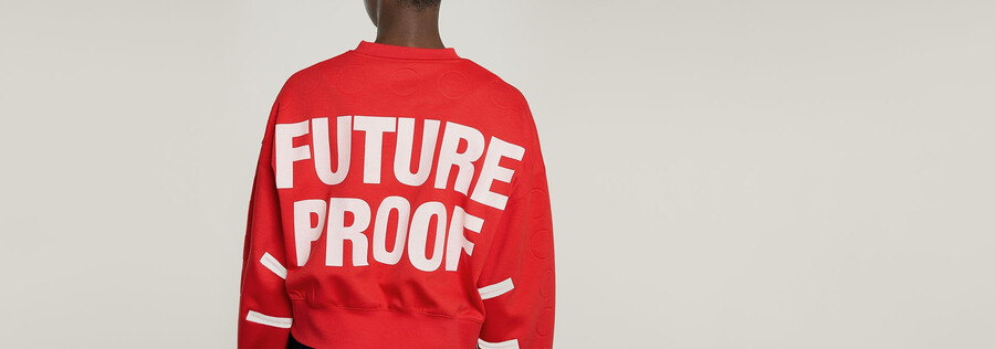 wvb unisex cropped sweatshirt
