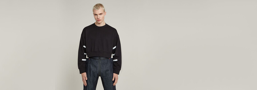 wvb unisex cropped sweatshirt