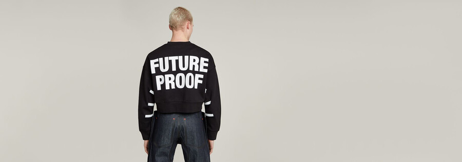 wvb unisex cropped sweatshirt