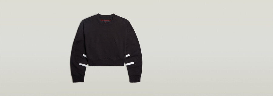 wvb unisex cropped sweatshirt