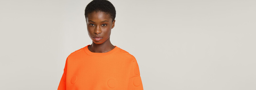 wvb unisex cropped crewneck
