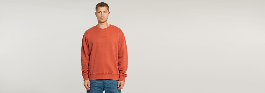 washed relaxed sweater