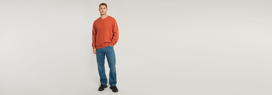 washed relaxed sweater