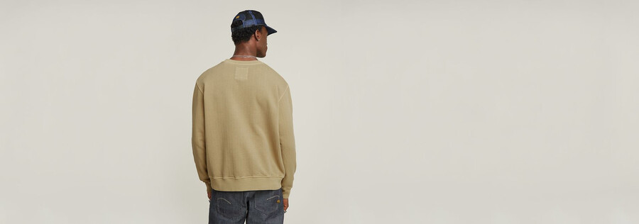 washed relaxed sweater