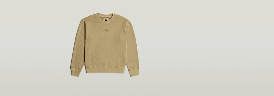 washed relaxed sweater
