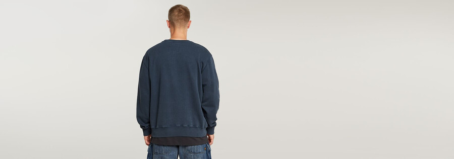 washed relaxed sweater