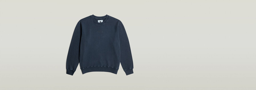 washed relaxed sweater