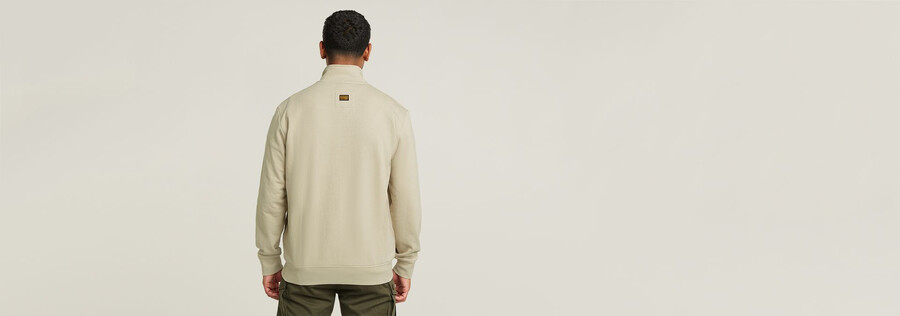nifous half zip sweater