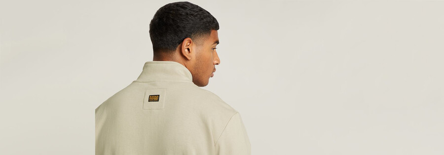 nifous half zip sweater