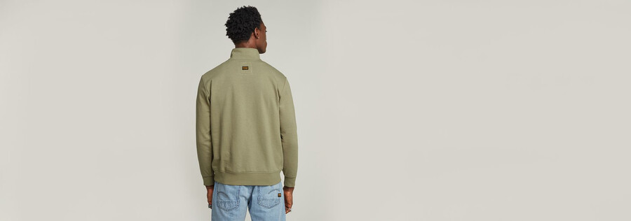 nifous half zip sweater