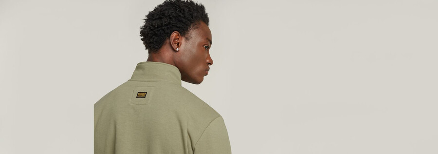 nifous half zip sweater