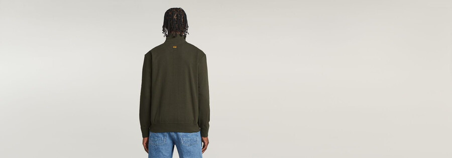 nifous half zip sweater