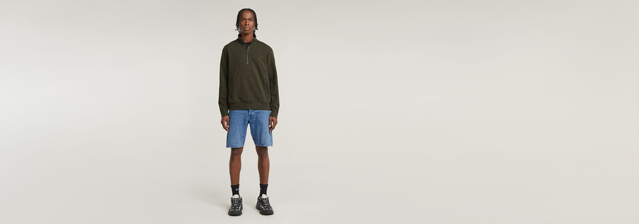 nifous half zip sweater