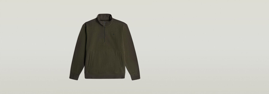 nifous half zip sweater