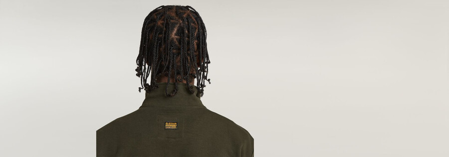 nifous half zip sweater