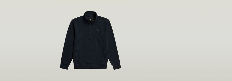 nifous half zip sweater
