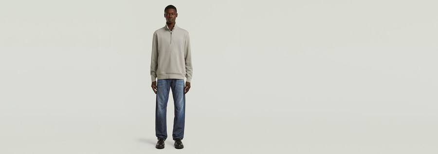 nifous half zip sweater