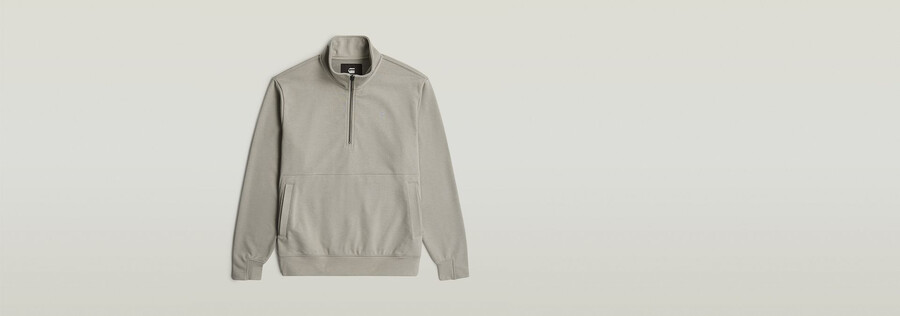 nifous half zip sweater