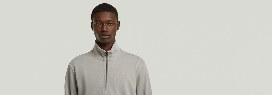nifous half zip sweater