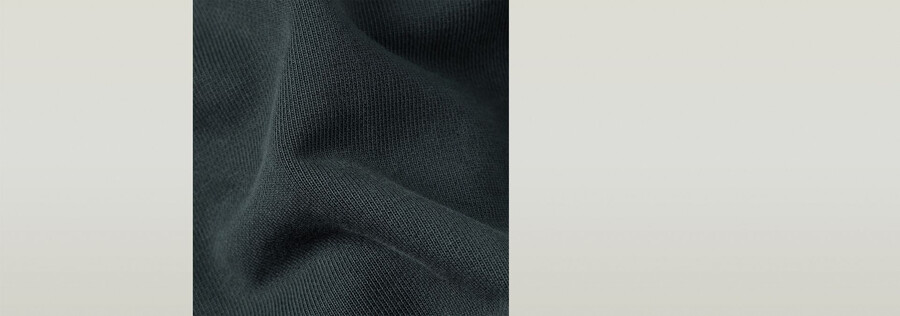washed fabric mix loose sweater