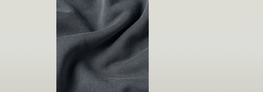 logo overdyed hooded sweat