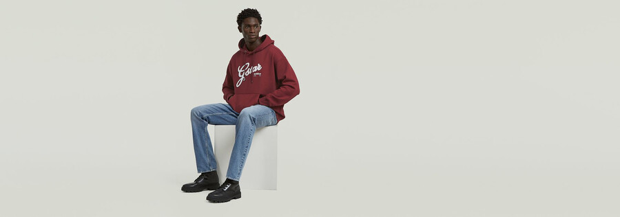 chenille relaxed hoodie sweater