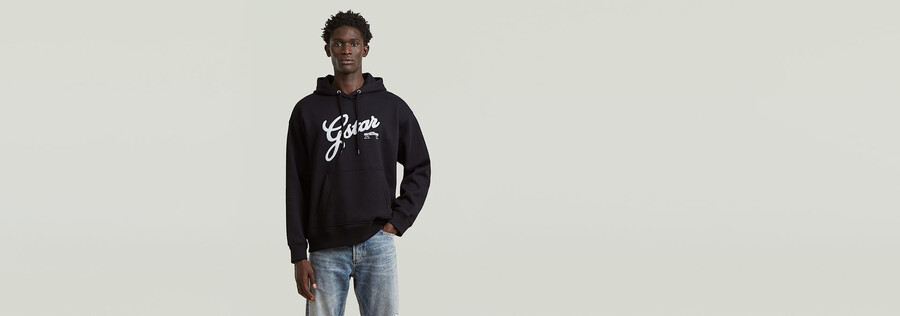 chenille relaxed hoodie sweater
