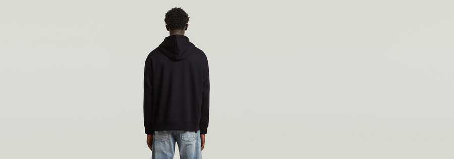 chenille relaxed hoodie sweater