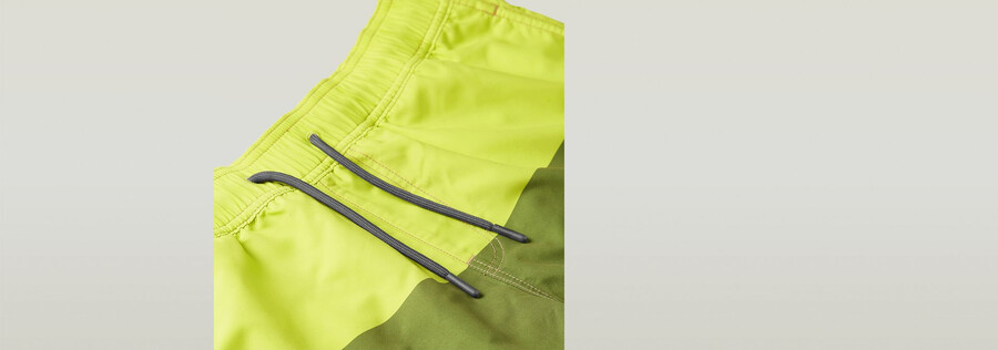 dirik color block swim shorts
