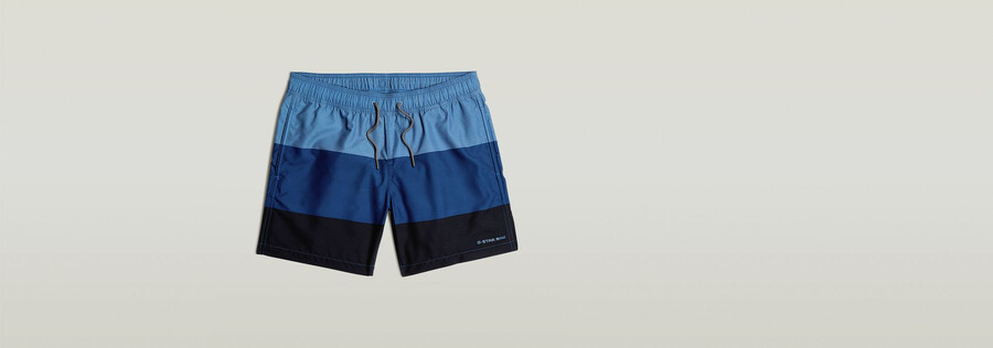 dirik color block swim shorts