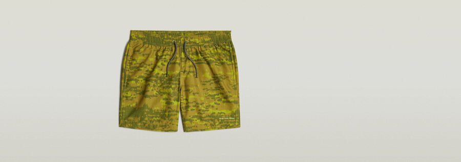 dirik graphic swim shorts