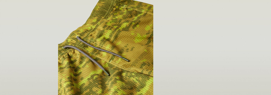 dirik graphic swim shorts