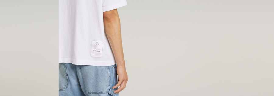 archive print boxy t-shirt